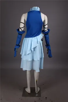 Final Fantasy X YUNA cosplay kostiumai helovinas