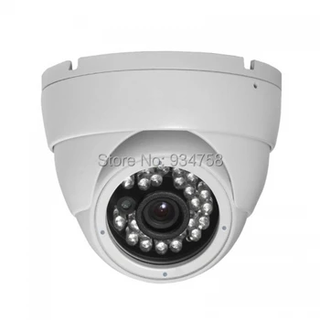 1.0 MP 720P CCTV Saugumo HAINAUT HD 24IR 4mm Vandalproof Dome Kameros