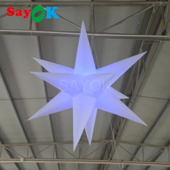 1.5/2m Pripučiami LED Dekoracija Kabinti Star Žėrintis su 16 Spalvų Namų Baras Vestuves Scenos Dekoracijas