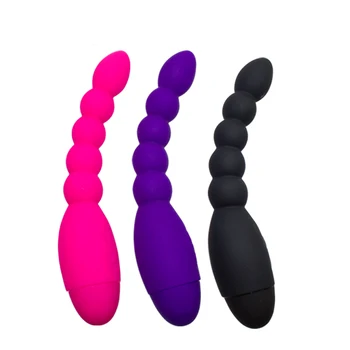 10 Mode Waterproof Anal Plug Butt Beads Plug Vibrator Vagina Stimulator Sex Products G Spot Prostate Massager Women Sex Toys O1
