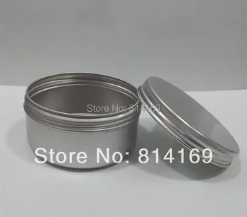 100g Tuščias Aliuminio Indeliai Kosmetikos Konteineriai Kremas Pakuotė Pomade Vaškas Buteliai Nemokamas Pristatymas