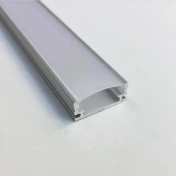 10m/daug TS07Y 1m ilgio led aliuminio profilis led juostelės žibintai, led juostos aliuminio led profilis kanalo būsto