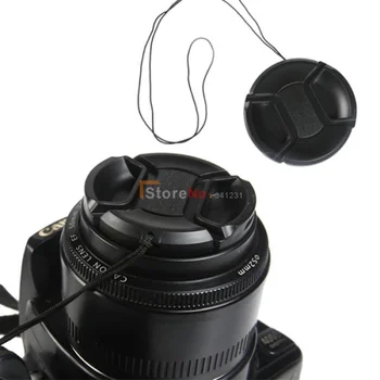 10vnt Kamera 67mm 67 mm Filtro Objektyvo Dangtelis Dangtelis su Dirželiu Fo NEX-5N 3N 3C F3 5 C3 5C NEX-7 6L NEX 18-200
