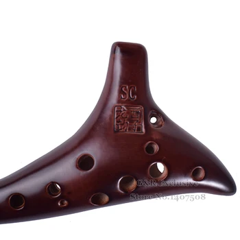 12 Skylę Ocarina Fleita Sopranas C Keramikos SC Pučiamieji Muzikos Instrumentai Zelda Laiko Tradicinis Povandeninis laivas Pakabukas Ocarina Dovanos