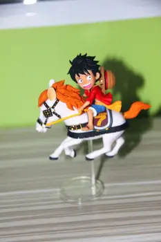 12CM pvc Japonų anime išsiaiškinti VIENĄ GABALAS Monkey D. Luffy jojimo arklys chrismas veiksmų skaičius, kolekcines, modelis žaislai berniukas