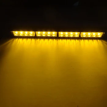 12v 16 LED Didelės Galios Blykstės Šviesos Gaisrininkas Mirksi Policijos Pagalbos Saugos Įspėjimas Gaisro Flash Automobilių Sunkvežimių Nemokamas Pristatymas 1 VNT