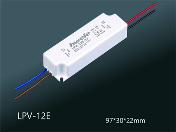 12W 36V 0.33 LED nuolatinės įtampos vandeniui impulsinis maitinimo šaltinis IP67 LPV-12E-36