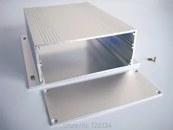 133*46*sienos 150mm-sumontuoti aliuminio dėžutė elektroninių projekto vairo stiprintuvas, lieti DIY kabelių paskirstymo lizdo skaitiklio jungiklis atveju