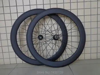 1pair Naujas 700C 60mm kniedė, skirta ratlankiai Kelių dviratį matinis UD visas anglies pluošto dviračių aširačių 20.5/23/25mm pločio 