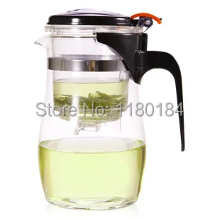 1PC 1000ml karščiui atsparūs borosilikatinio stiklo arbatinukas su filtru naujas biuro puer arbata infuser virdulys vazonas OLIS 0049