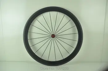1pcs 700C dviračių 50mm visas anglies dviratį kniedė, skirta ratlankiai aširačių Nemokamas pristatymas