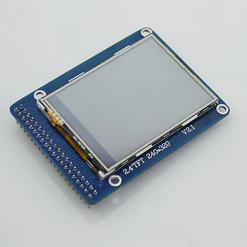 2,4 colių TFT LCD jutiklinio ekrano tvarkyklės modulis modulis 51 IC touch, SD ILI9341.