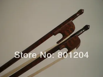 2 Vnt Gyvatė medienos Smuikas lankas 4/4 Baroko smuikas lankas sibiro baltas lankas plaukų