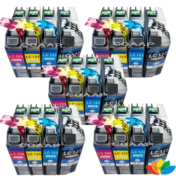 20 Compatible Brother LC123BK LC123C LC123M LC123Y ink cartridge for MFC-J4510DW MFC-J4610DW MFC-J4710DW MFC-J4410DW MFC-J470DW
