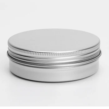 20 x Dulkių kosmetikos konteineris Konteinerio Jar aliuminio lūpų kremas 100 ml užsukamu