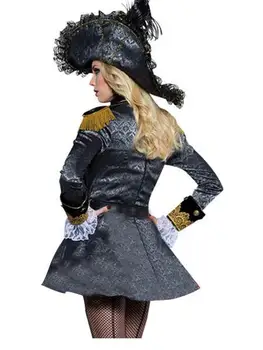 2017 Naujausias Moteriški Klasikiniai Piratų Cosplay Kostiumai, Moterų plėšikas Helovinas Vaidmenį Vaidina Vienodą Karnavalas Šalies Clubwear