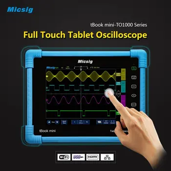 2017 Skaitmeninis Tabletė Oscilloscope TO1102 100MHz 2CH 1G Sa/s realaus laiko diskretizavimo dažnis Oscilloscope Nemokamas Pristatymas