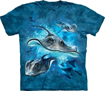 2018 Mados vyrai moterys Cool T-shirt 3d Spausdinimo tris Anchovys mėlynos jūros Trumpas Rankovės Vasaros Viršūnes Tee Karšto stiliaus Stilingas drabužiai
