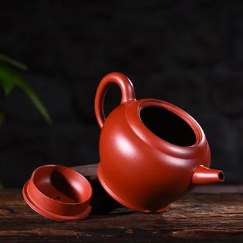 260ml Yixing Raudonos Smėlio Arbatos puodą Originali Visą mManual Raw Rūdos Dahongpao Arbatinukas Kung Fu Kung Fu arbatos Virdulys arbatos rinkinys Nemokamas Pristatymas