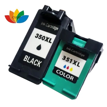 2pcs ink cartridge for HP 350XL 351XL compatible for HP D4200 D4260 D4263 D4360 J5730 5780 5785 C4380 4480 4580 4270