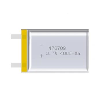 2x Wama 4000mAh, 3,7 V 476789 Ličio Polimero Li-ion Baterijos Pakeitimas, Tablet Akumuliatorius Tablet