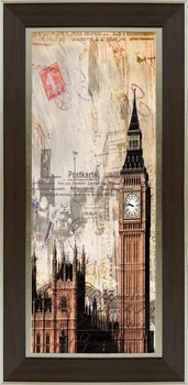 3 Vnt Derliaus Pasaulio Žemėlapyje, londone, paryžiuje Eiffe bokštas Stiprus spausdinimo Ant Drobės Namų Dekoro Sienų Tapybos Sienos Nuotrauka Už Kambarį