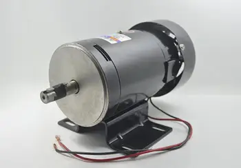 300W nuolatinis magnetas nuolatinės SROVĖS variklio sukimo momentas mažo triukšmo gali vairuoti teigiami grįžtamieji motorinių 220VDC nuolatinės SROVĖS variklis