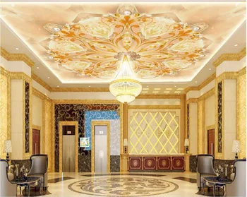 3d lubų freskomis tapetai pasirinktinius nuotraukų kambarys Europos stilius, dekoratyvinis modelio papuošalus 3d sienų freskomis tapetai, sienų ir 3 d