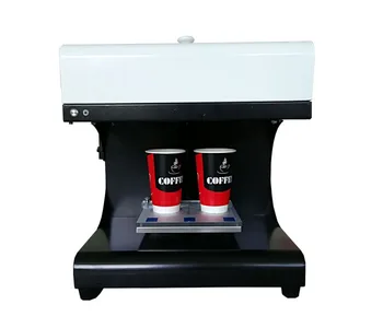 3D Tegul kava skaitmeninė latte art kavos spausdintuvas mašina su 4*100edible rašalo nemokamai