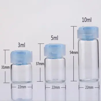 3m 5ml 10ml min Buteliukai, Aišku, Lucency Stiklo Tuščias butelis eterinis Aliejus Kvepalai Tuščias Kosmetikos Konteineriai F20173211