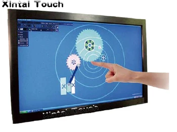 50 colių infraraudonųjų spindulių multi touch ekrano rėmas,6 punktuose IR touch panel overlay rinkinys, vairuotojo nemokama, plug and play