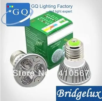 50pcs/daug LED spot light GU5.3 GU10 MR16 E 27 E 14 LED Lempos Taurės LED lubų šviesos , balta/šiltai balta nemokamas pristatymas