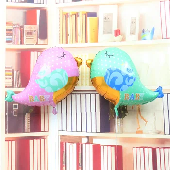 50pcs/daug Meilės Paukščių Gyvūnų folija balionai vestuvių dekoravimas mariage baby shower helio balionai vaikams inflable žaislai šalis