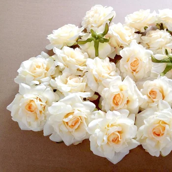 50PCS Vestuvių Dekoravimas Dirbtinės Gėlės Galvos 10 cm 