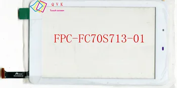 5vnt balta 7inch FPC-FC70S713-01 capacitive touch ekrano skydelis skaitmeninis keitiklis stiklo daviklio pakeitimas tablet pc