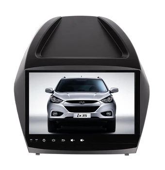 9 colių 2G RAM Android 7.1 Automobilio Stereo Žiniasklaidos GPS Navigacijos Sistema, Automatinis Radijo Garso Grotuvo Hyundai IX35 TUCSON 2009-m.