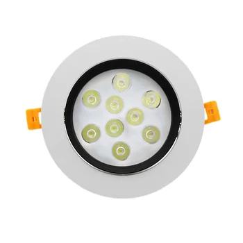 9W Lubų šviestuvas Epistar LED Prožektoriai, downlight Lempos Įterptųjų Dėmesio AC85-265v Namų Apšvietimas, led Lemputės, Lemputė, Salono Lempa