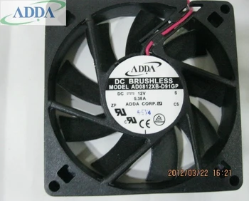 ADDA AD0812XB-D91GP 8015 8cm 12V 0.38 atveju ventiliatorius 80mm galios tiekimo aušinimo ventiliatoriai