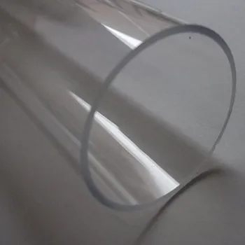 Akrilo Aišku, Vamzdžiai OD200X5X1000MM organinio stiklo organinio Stiklo Vamzdeliai Rankdarbių Statybinės Medžiagos LED lempa Turi Bet kokio Dydžio