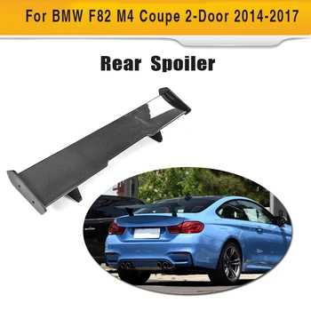 Anglies Pluošto Galinis Lip Spoileris Langą Sparno BMW F82 M4 Kupė, 2 Durų-2017 G Stilių FRP Juoda