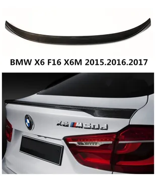 Anglies Pluošto Spoileris BMW X6 F16 X6M.2016.2017 Aukštos Kokybės P Stiliaus Automobilio Galinio Sparno Spoileriai Auto Priedai