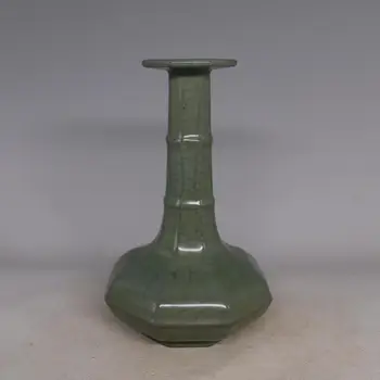 Antikvariniai SongDynasty porceliano butelis 9, spalvos jūros vandens vaza baldai,rankomis dažyti amatai /surinkimo ir Puošmena,Nemokamas pristatymas