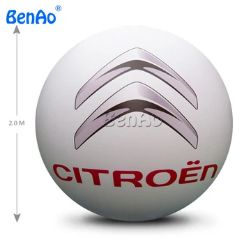 AO060 BENAO DHL Nemokamas Pristatymas 2m Pripučiami Helio balioną už reklamos/pripučiami PVC dangų helio balionas
