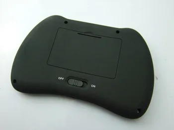 Apšvietimu Belaidės Mini Klaviatūra H9 VS Rii i8 2.4 GHz Oro Pelės Touchpad Android TV BOX X92 Nešiojamas PS3 