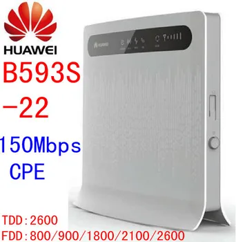 Atrakinta Huawei B593s-22 b593 150Mbps 4G lte mifi MEZON Maršrutizatorius dongle 4g lte, Wifi maršrutizatorius dongle pk b593u-22 e5172 b593s b683 b681