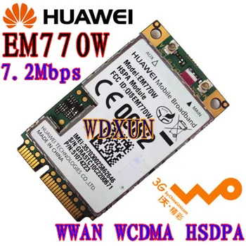 ATRAKINTA HUAWEI EM770W WWAN 3G HSDPA HSUPA PCI-E Kortelės WCDMA / GSM / EDGE EM770