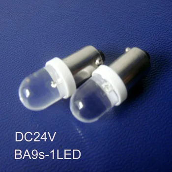 Aukštos kokybės 24V krovininis automobilis led BA9S lemputes,ba9s sunkvežimių 24v LED indikatoriaus lemputė, led žibintai BA9S 24vdc nemokamas pristatymas 100vnt/daug