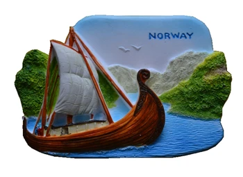 Aukštos Kokybės Norvegija Corsair 3D Aromaterapija, Šaldytuvo Magnetų, Kelionių Suvenyrai, Šaldytuvas, Magnetinis Lipdukas Namų Puošybai