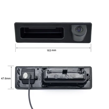 Automobilio bagažo skyriaus rankena Reverso Galinio vaizdo Kamera, BMW naujos serijos 3/naujas seris 5/F10, F11, F25 F30
