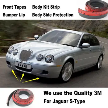 Automobilio Buferio Lūpų Jaguar S-Type S Tipas / Spoileris Automobilių Tiuningas / Body Kit Juostelės / Priekinė Juostos / Kėbulo, Važiuoklės Pusės Apsauga